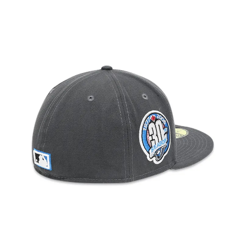 [70553058] Toronto Blue Jays 30th season Patch Men's Fitted Hat