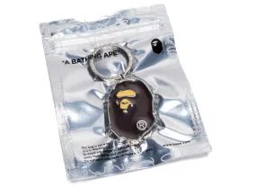 A Bathing Ape Ape Head Metal Keychain xld