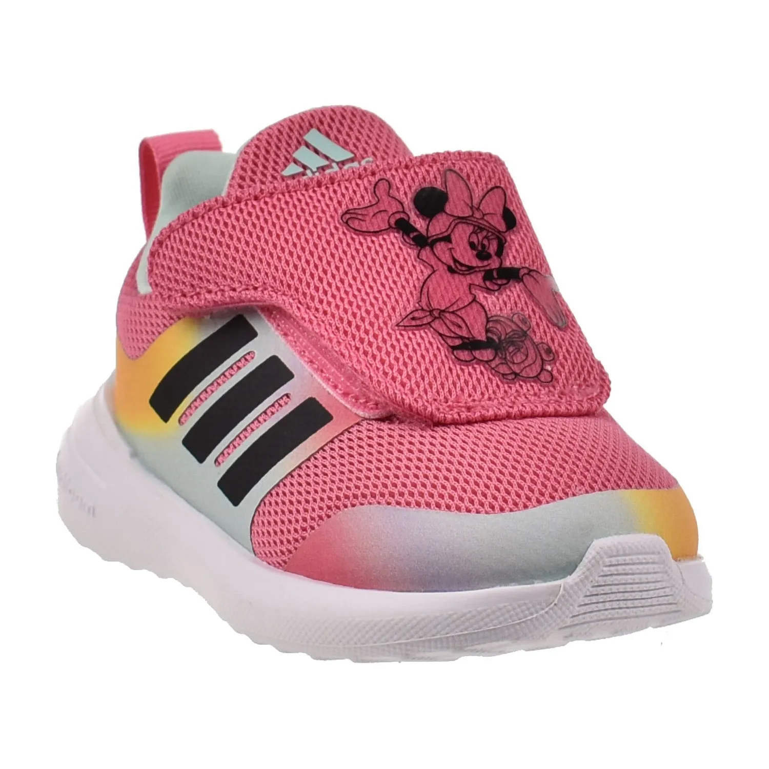 Adidas Fortarun x Disney I Toddler Shoes Pink Fusion-Core Black