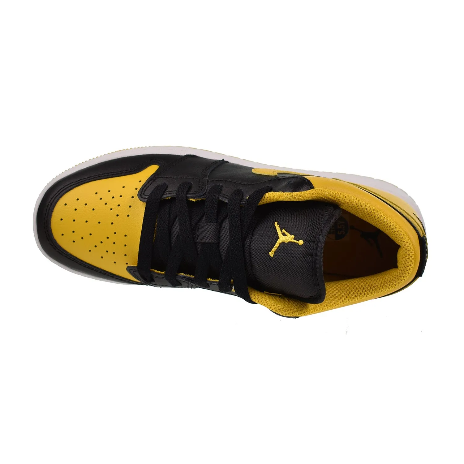 Air Jordan 1 Low (GS) Big Kids' Shoes Yellow Ochre