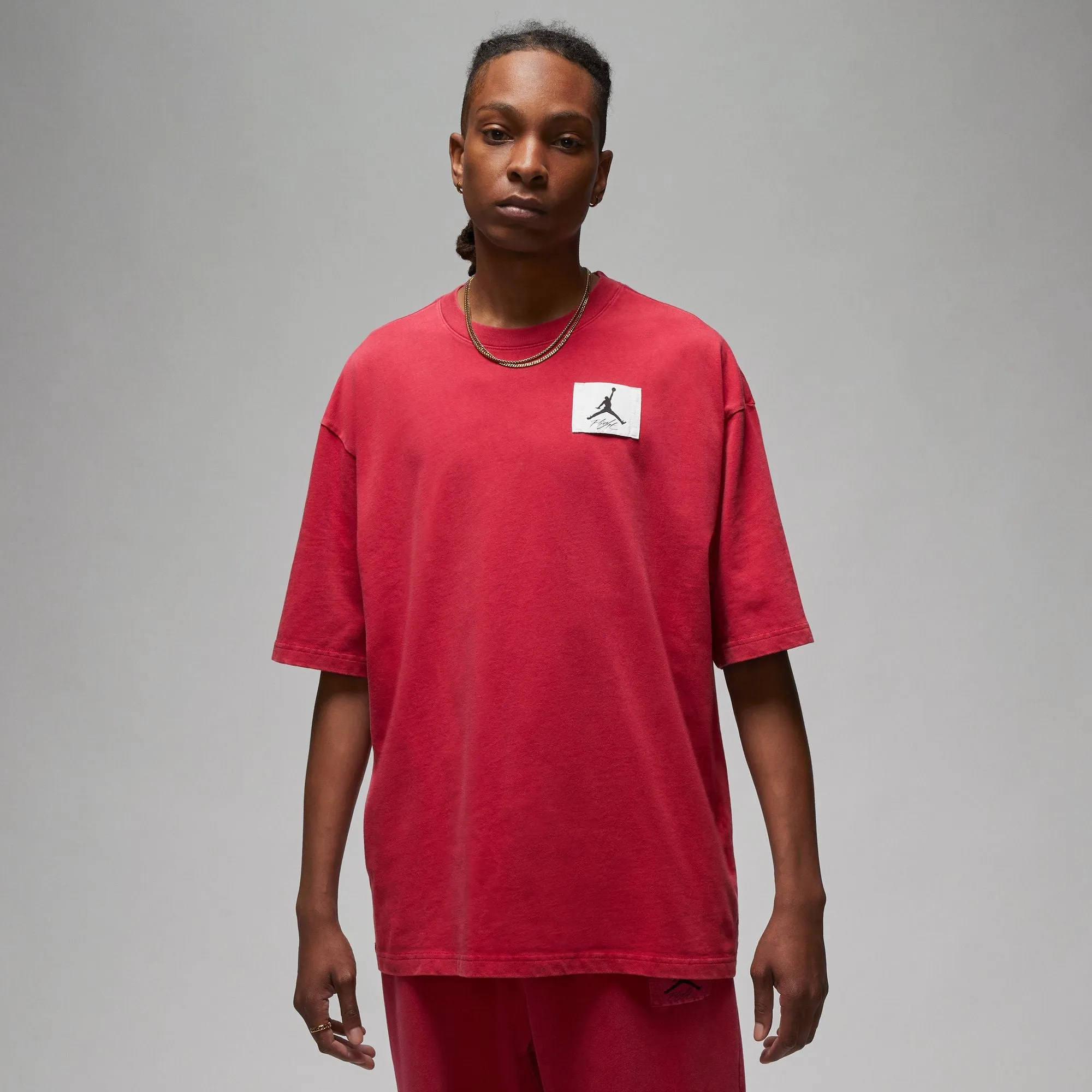 Air Jordan Flight Essentials Oversized Tee (Cardinal Red)