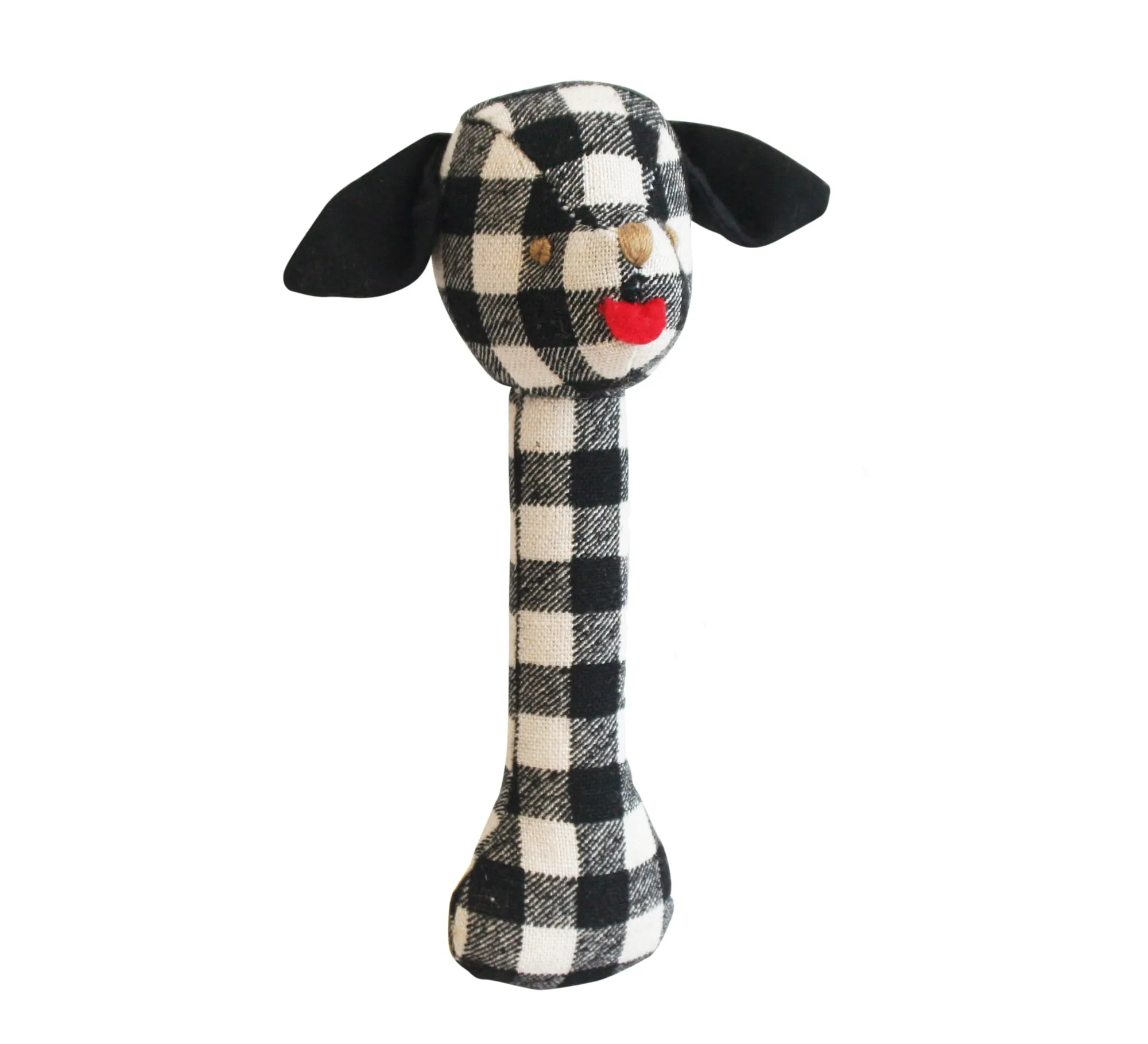 Alimrose Floppy Bunny - Black Check