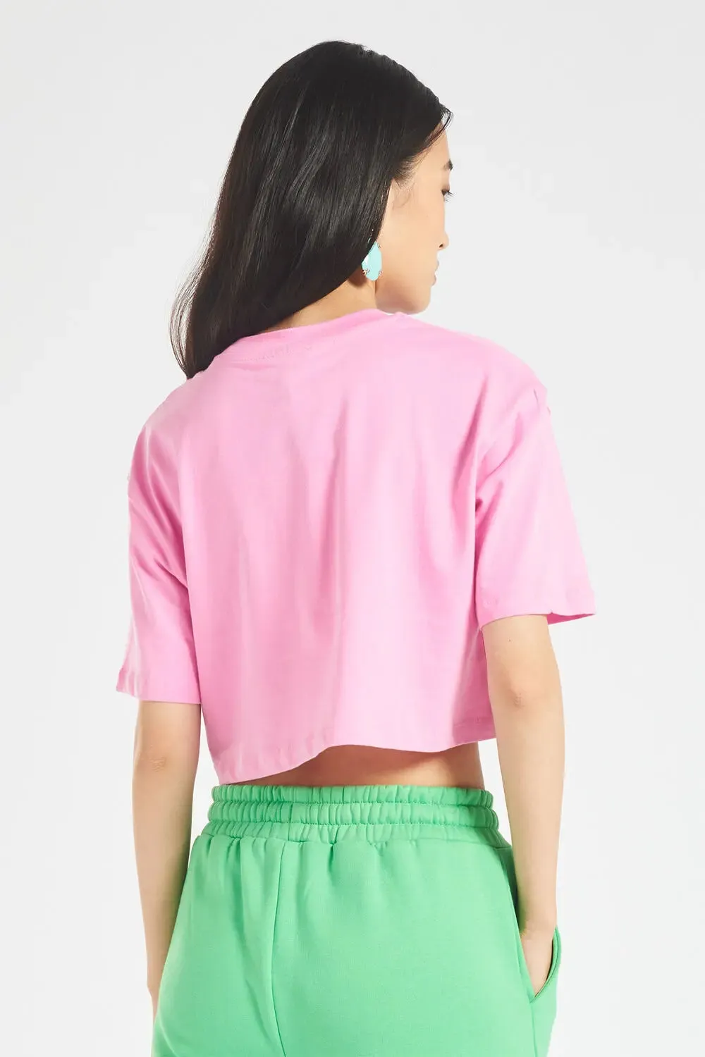 Alpine Angels Crop Tee