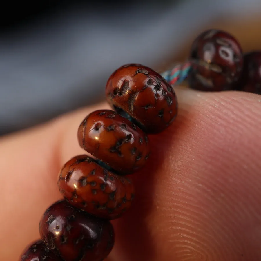 Antique Tibetan Lotus Beads