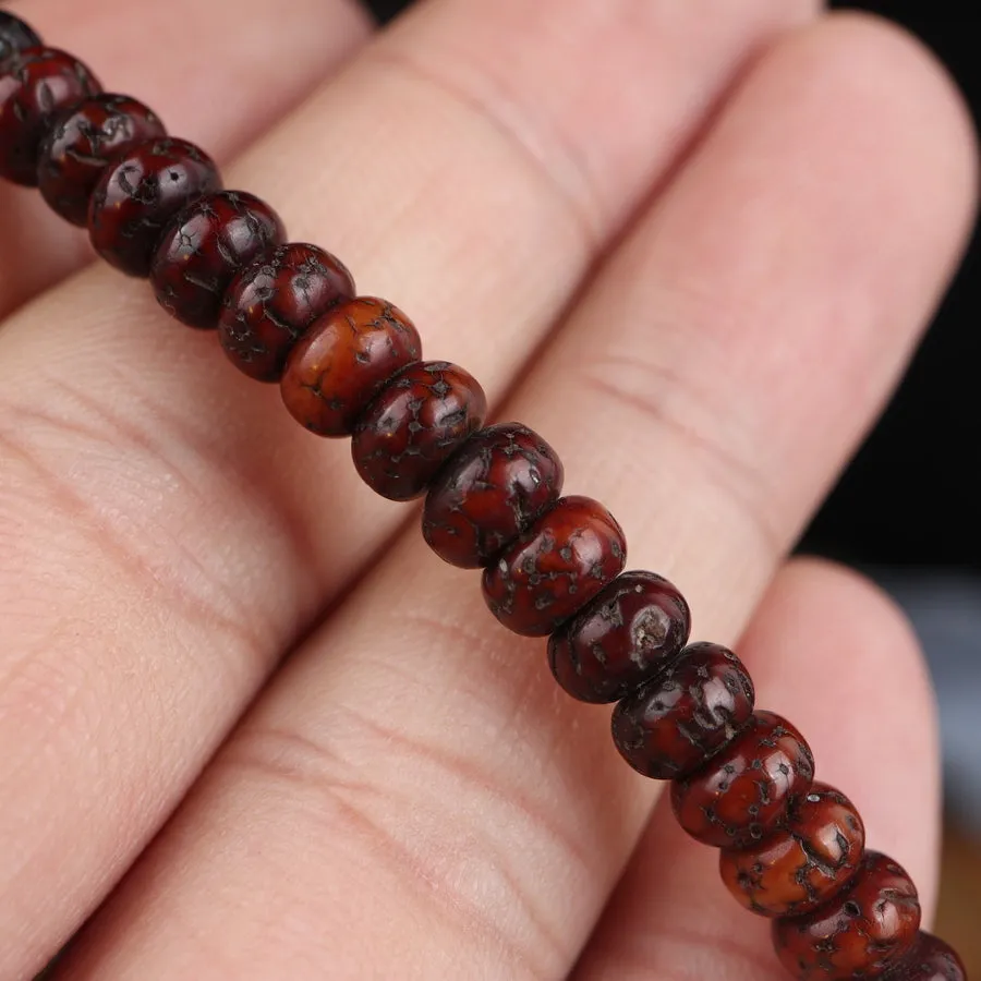 Antique Tibetan Lotus Beads