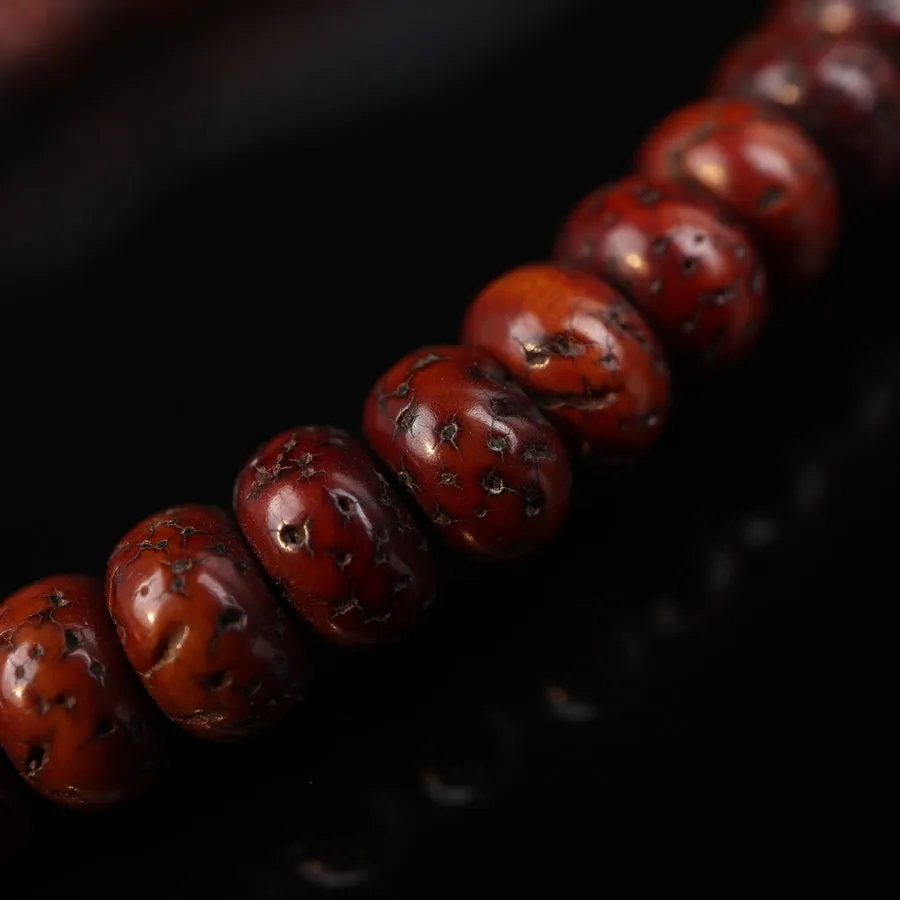 Antique Tibetan Lotus Beads