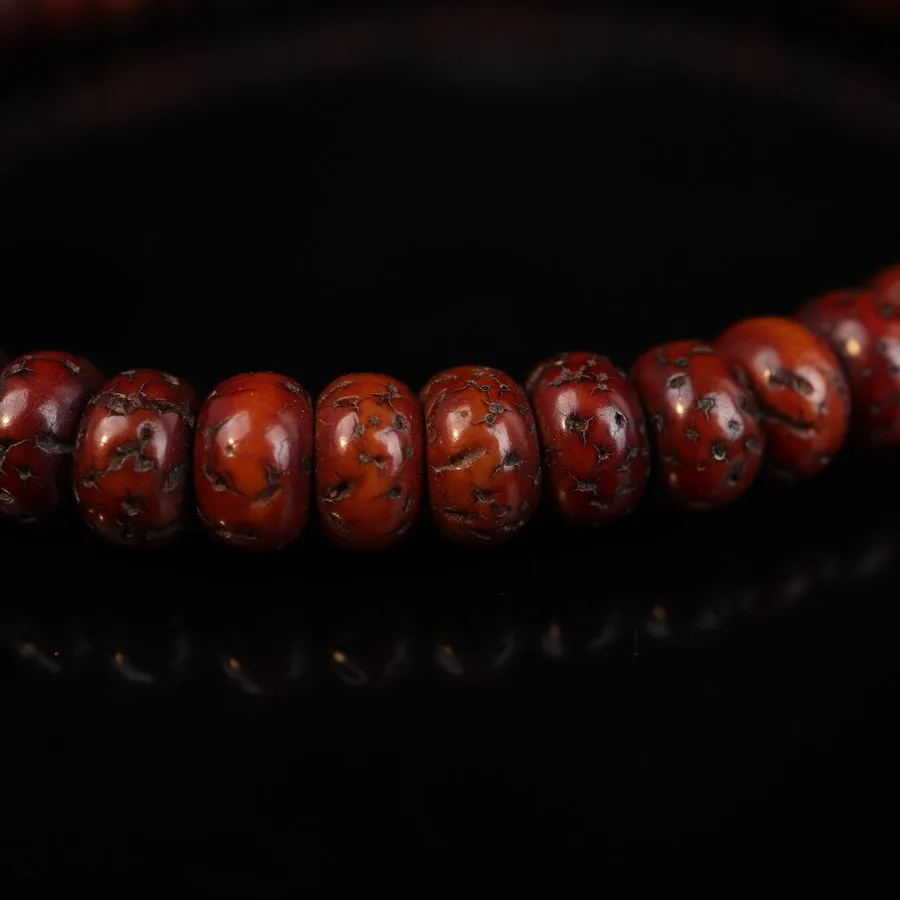 Antique Tibetan Lotus Beads