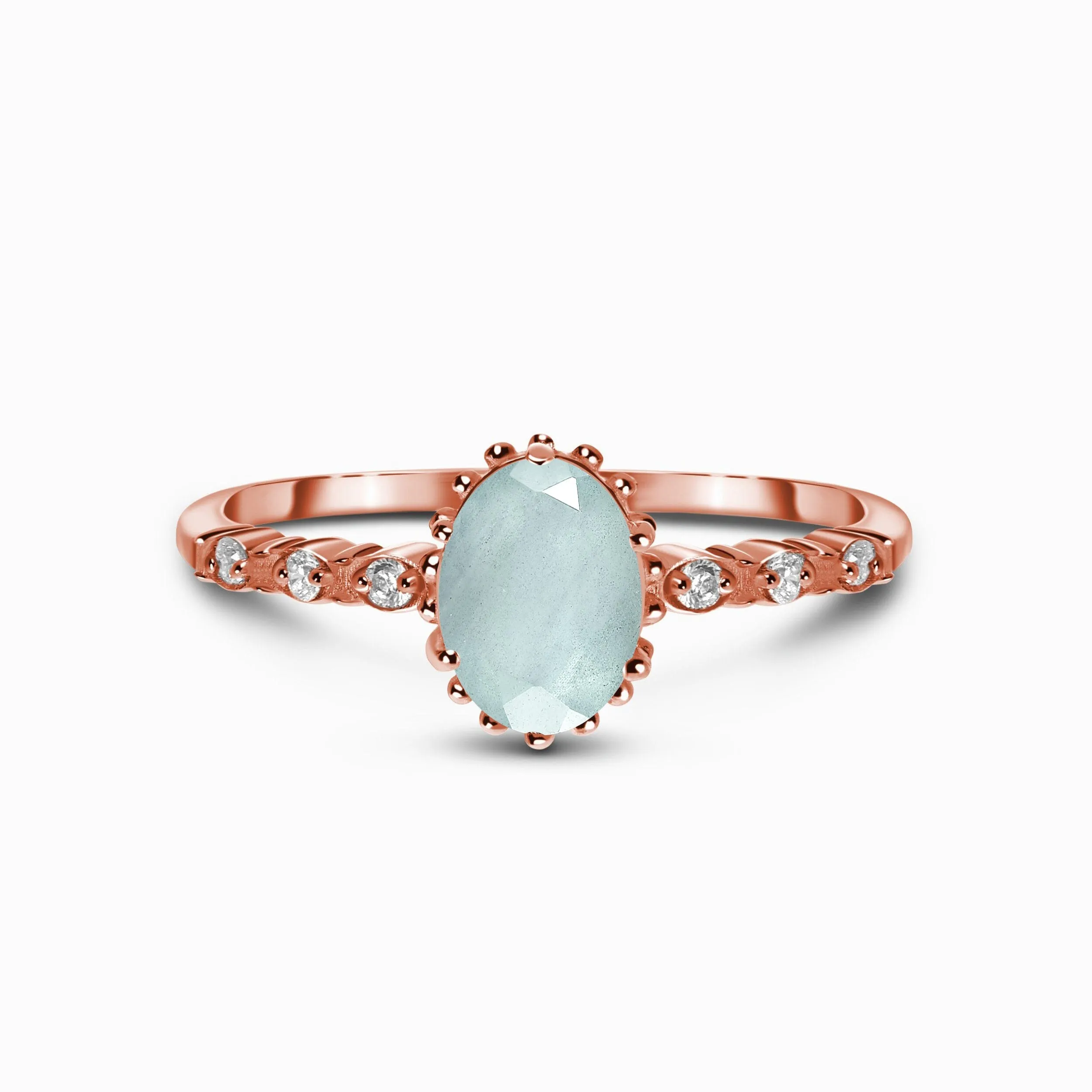 Aquamarine Ring - Above Clouds