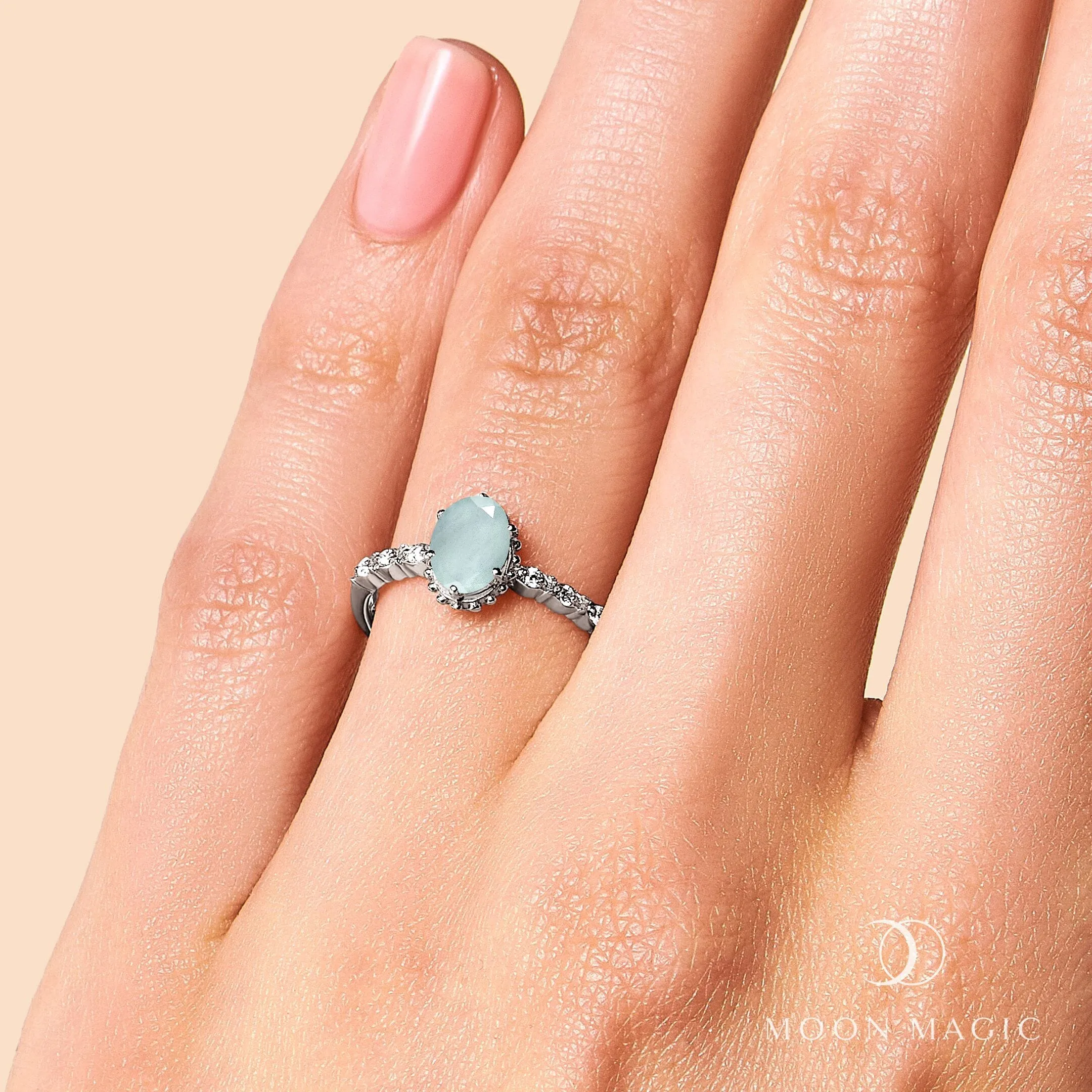 Aquamarine Ring - Above Clouds