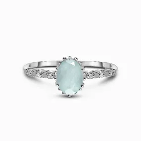 Aquamarine Ring - Above Clouds