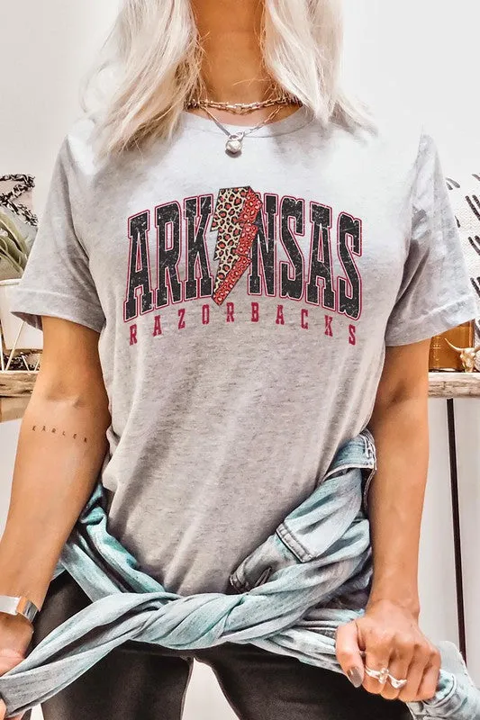 ARKANSAS RAZORBACKS UNISEX SHORT SLEEVE