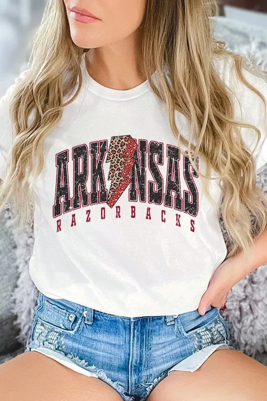 ARKANSAS RAZORBACKS UNISEX SHORT SLEEVE