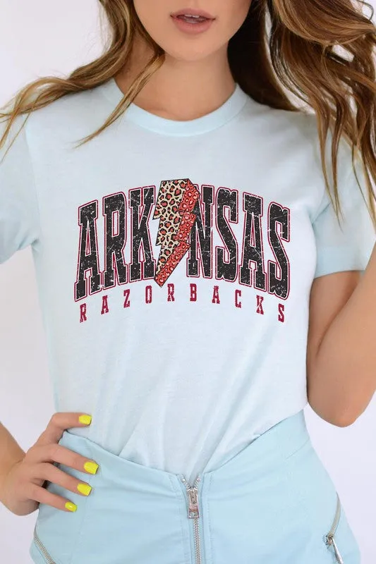 ARKANSAS RAZORBACKS UNISEX SHORT SLEEVE