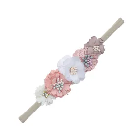 Baby Girl Flower Crown Headpiece #12