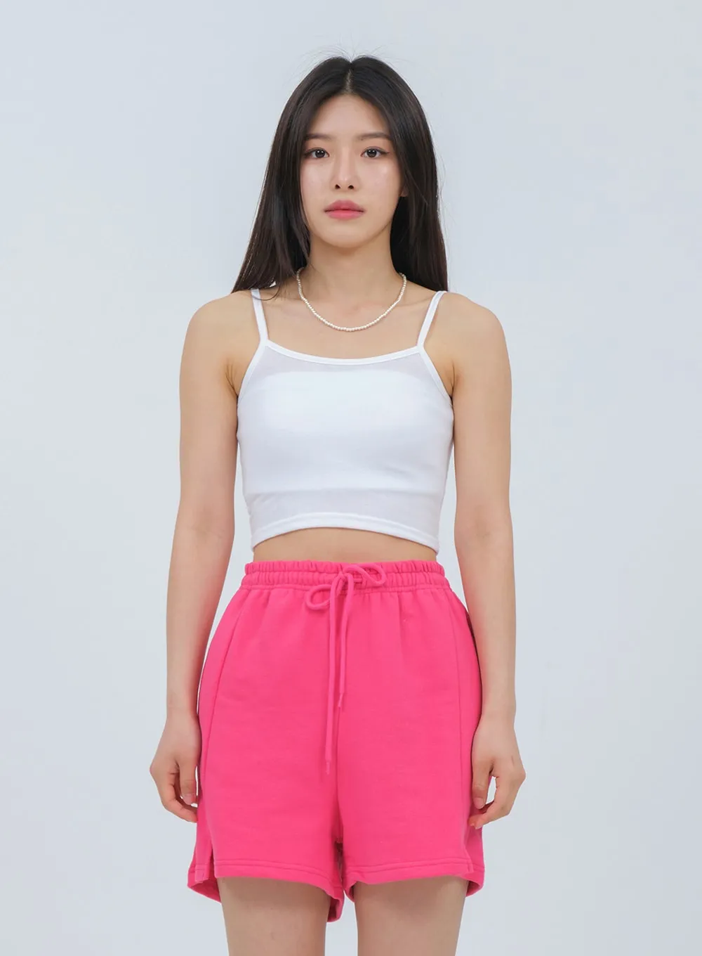 Basic Cropped Cami Top OA27