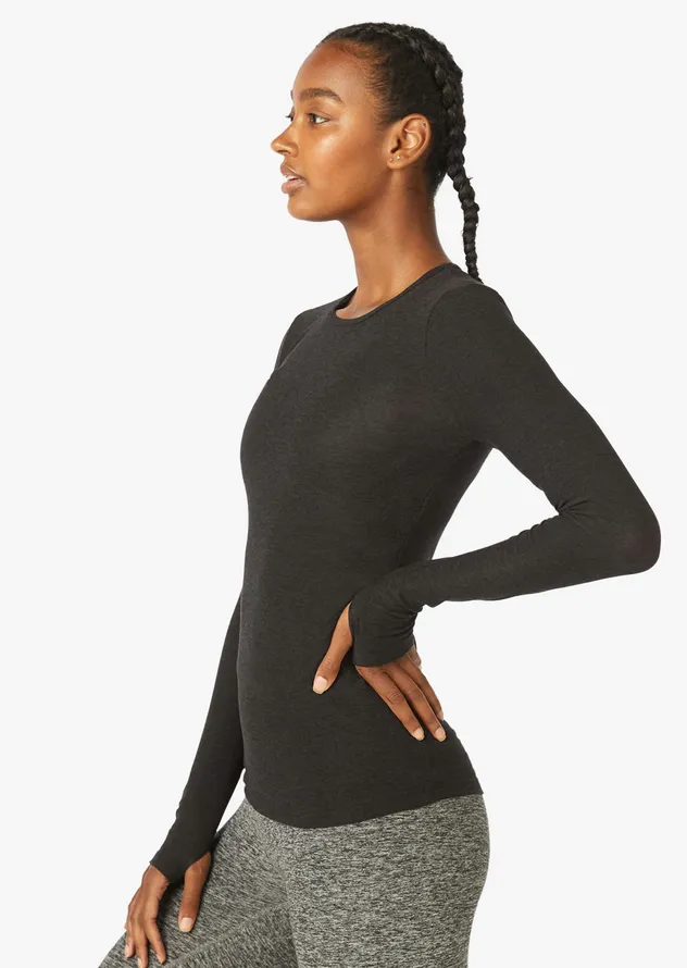 Beyond Yoga Featherweight Classic Crew Pullover