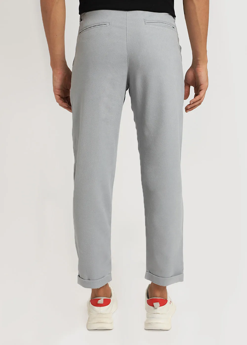 Blaze Gray Korean Trouser