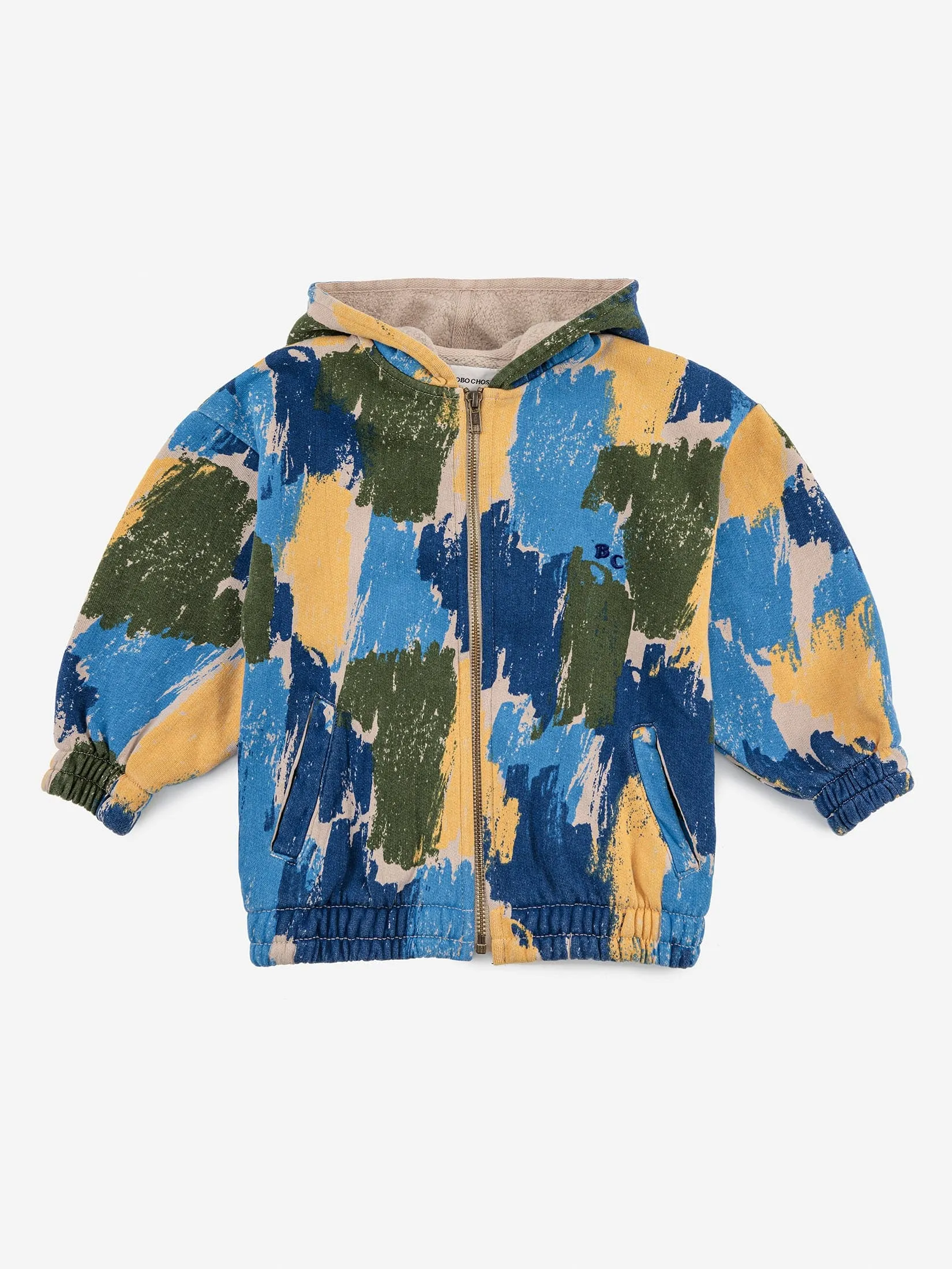 Bobo Choses | Shadows all over hooded sweatshirt