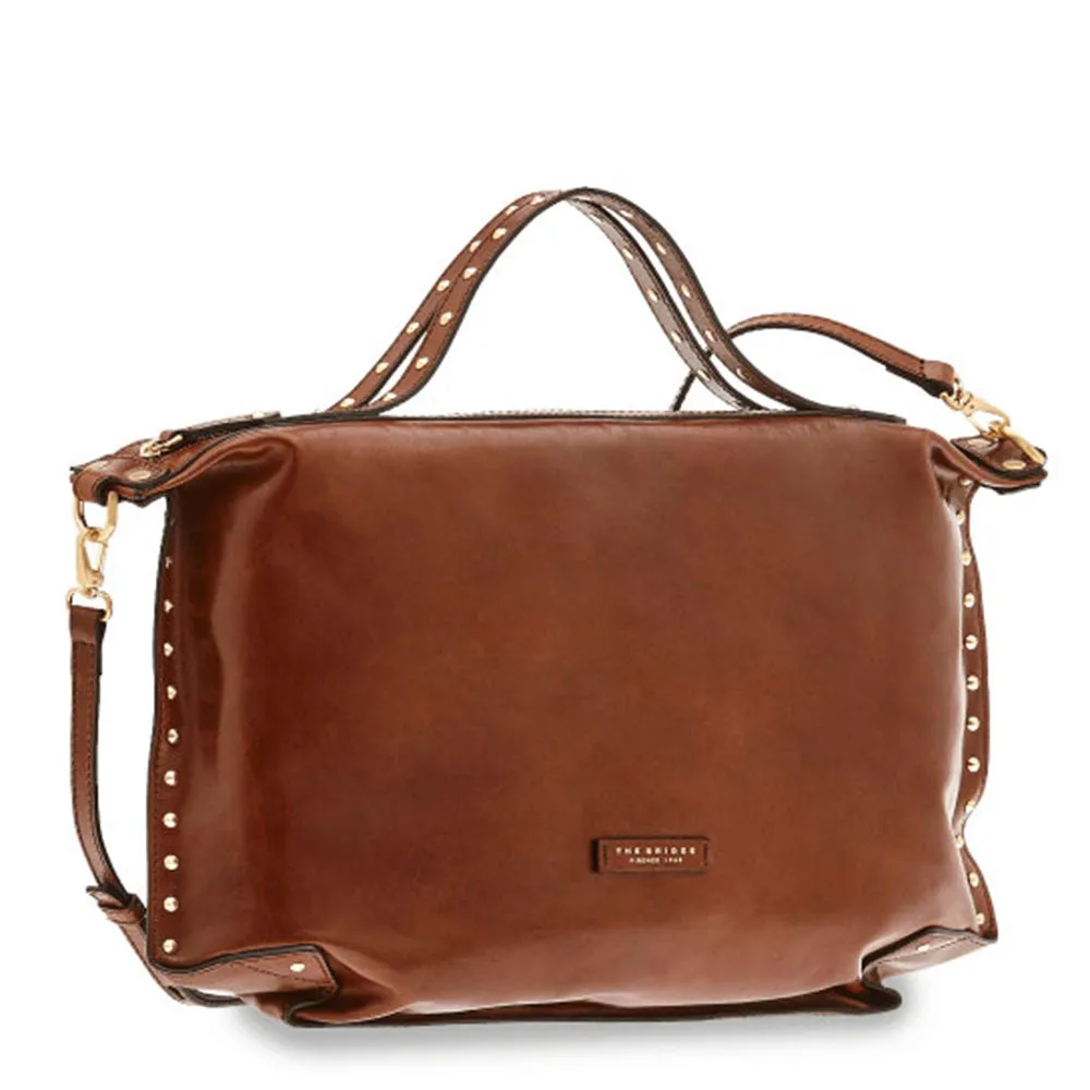 Borsa Donna a Mano THE BRIDGE linea Unica Wow in Pelle Marrone