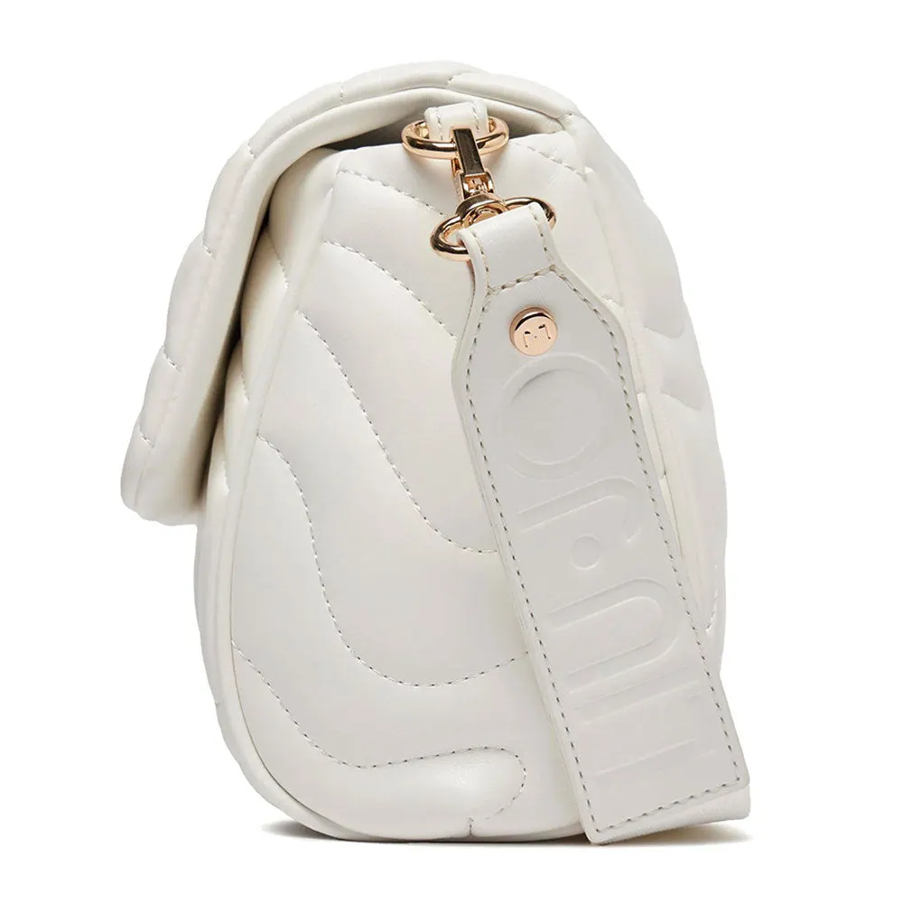 Borsa Donna a Tracolla LIU JO Better Trapuntata Off White con Charm