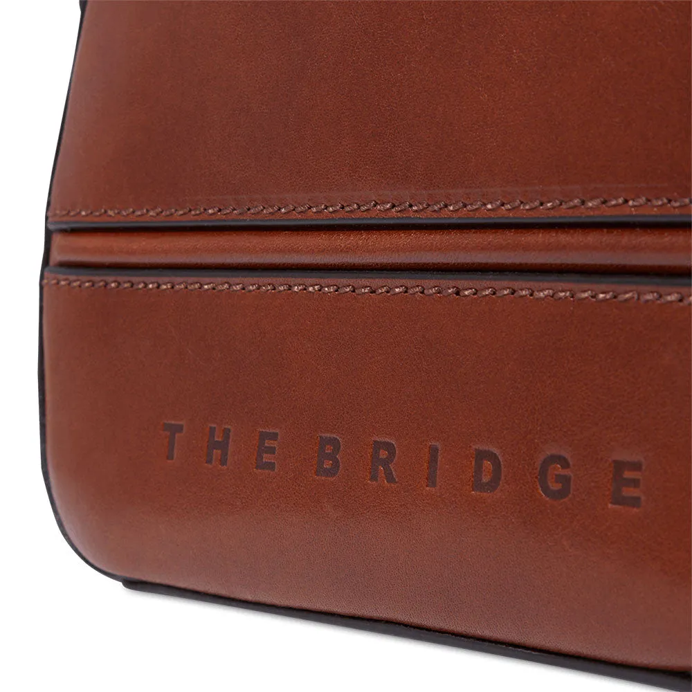 Borsa Donna a Tracolla THE BRIDGE linea Daphne in Pelle Marrone