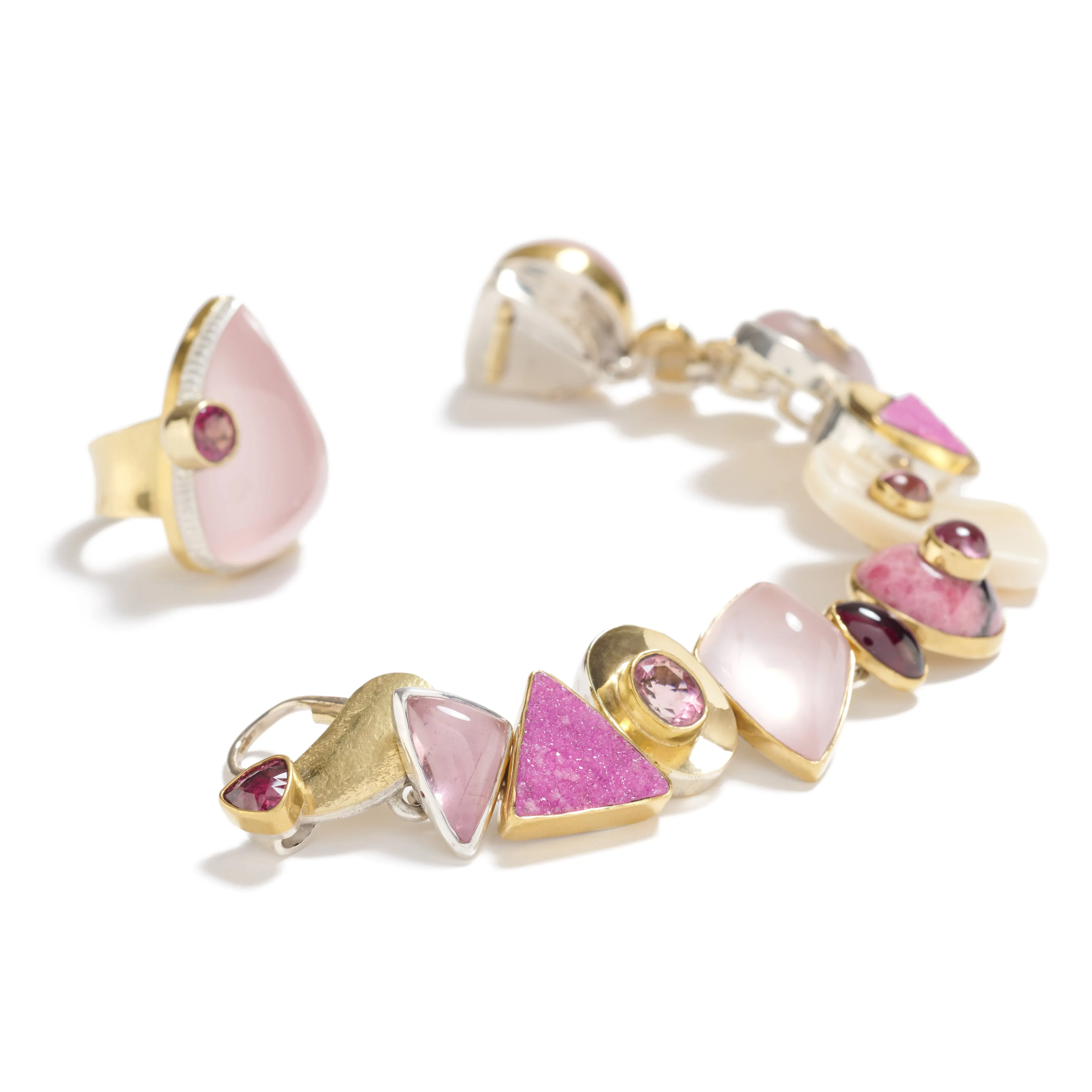 Bracelet in Pinks