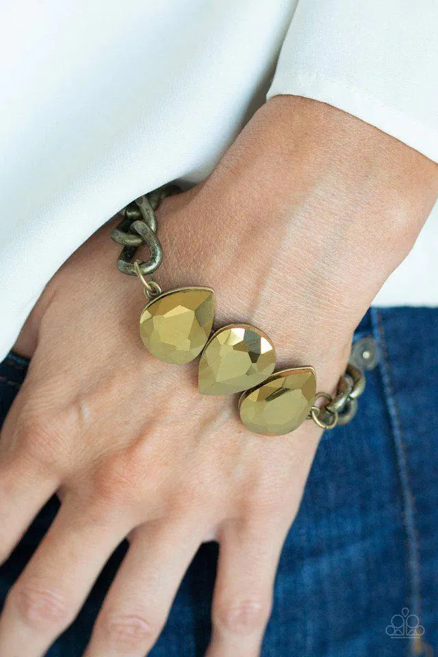 Bring Your Own Bling Brass Bracelet - Paparazzi Accessories