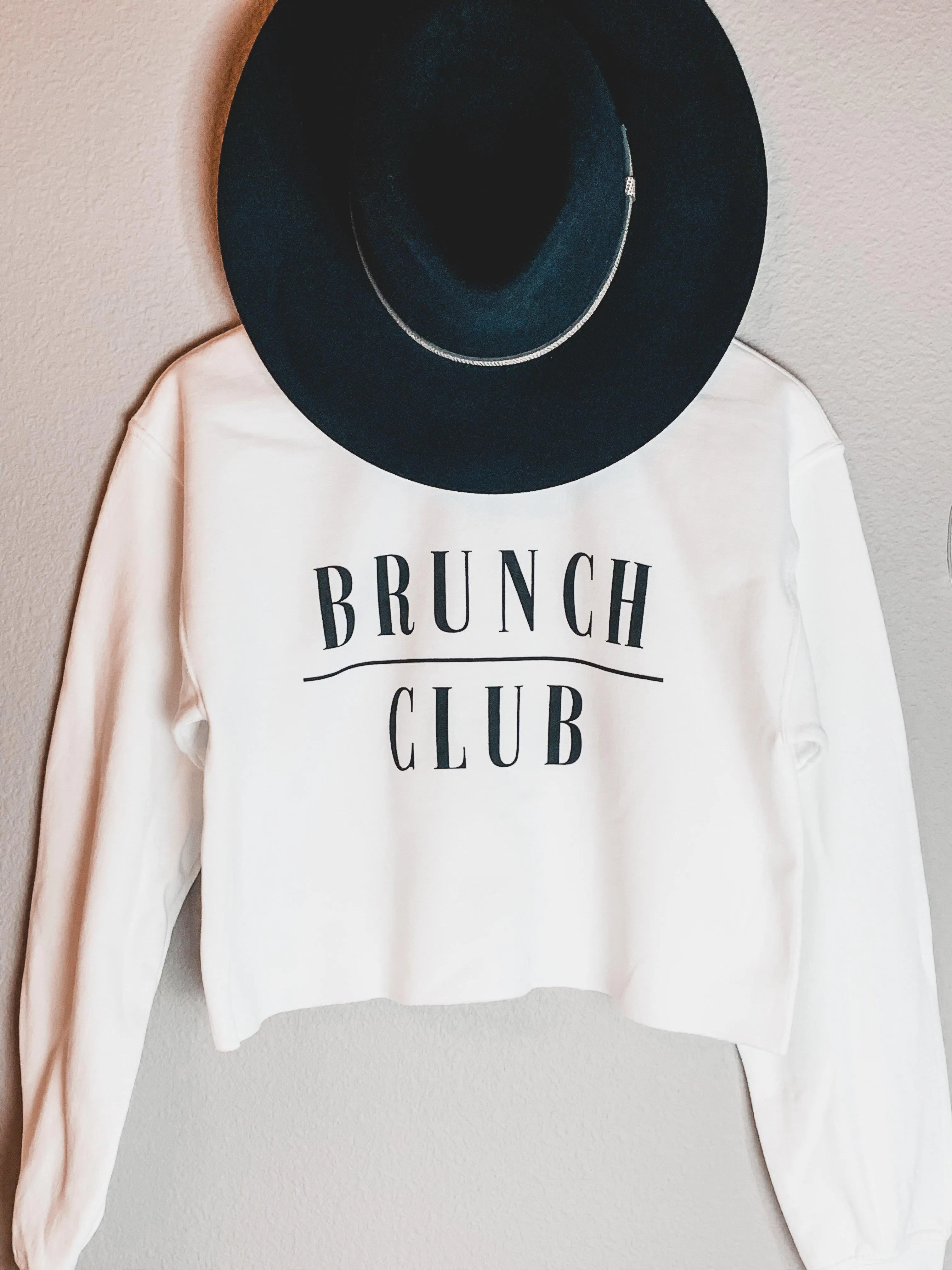 Brunch Club Crop Sweatshirt