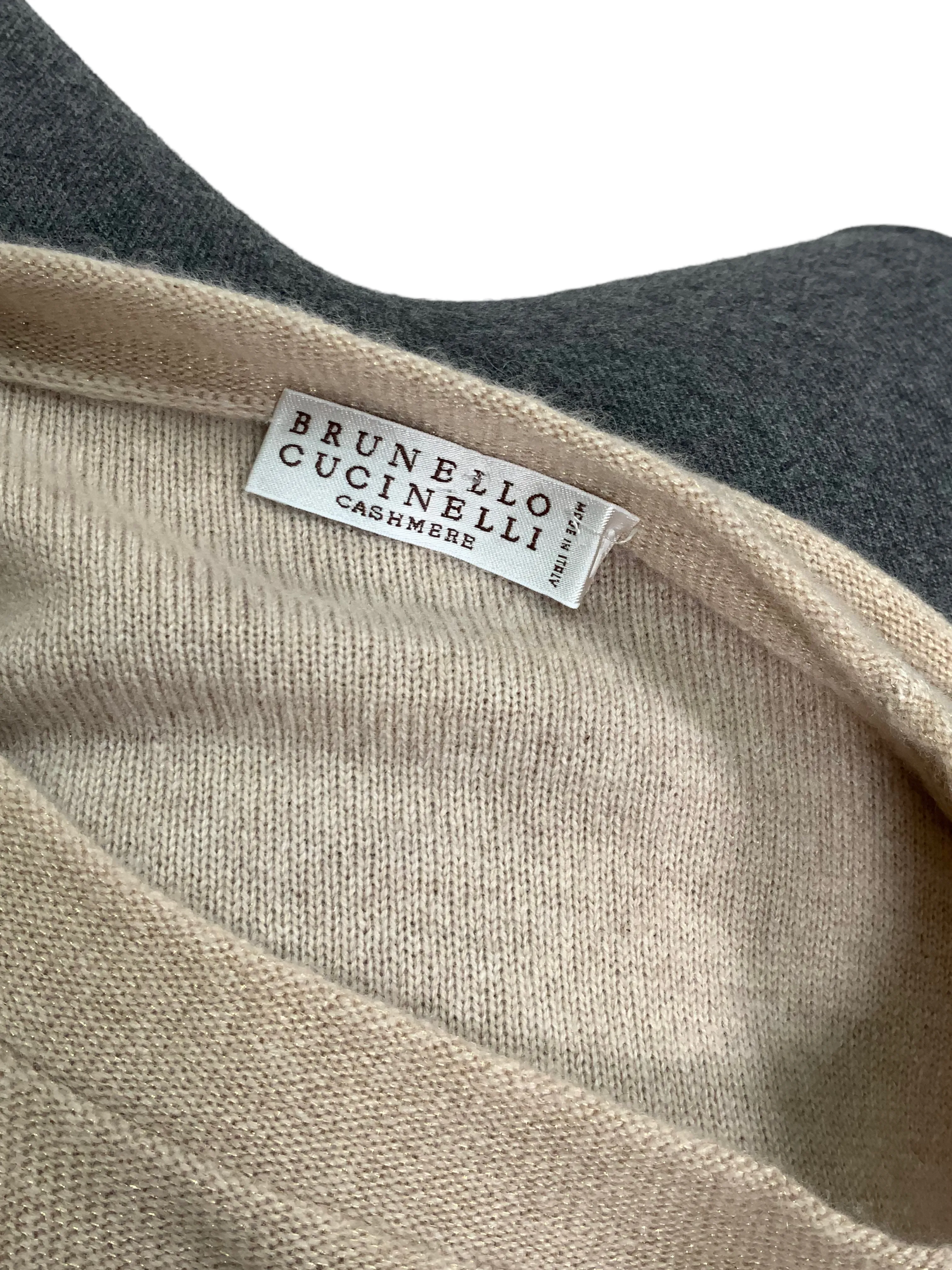 Brunello Cucinelli Oversized Cashmere Sweater Size XS