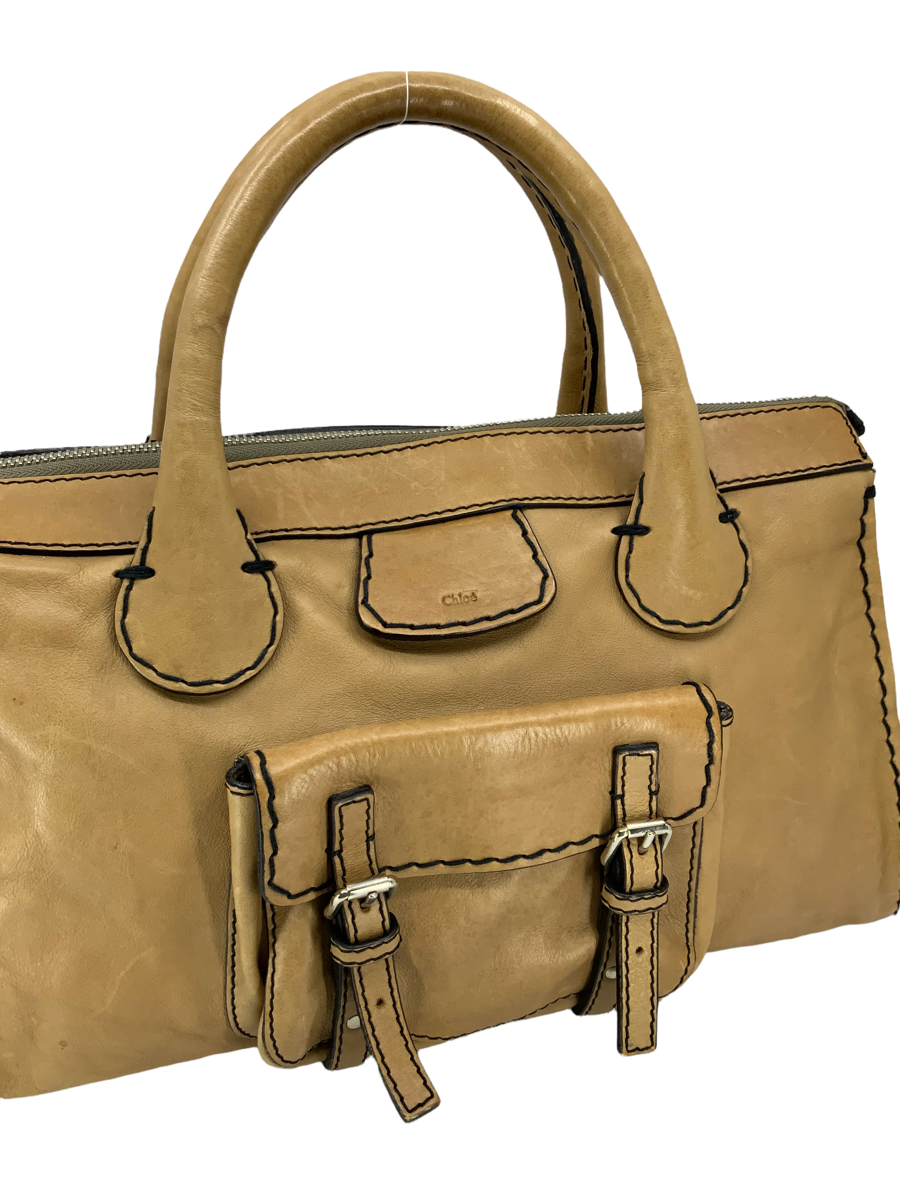 Chloe Edith Medium Leather Satchel Bag