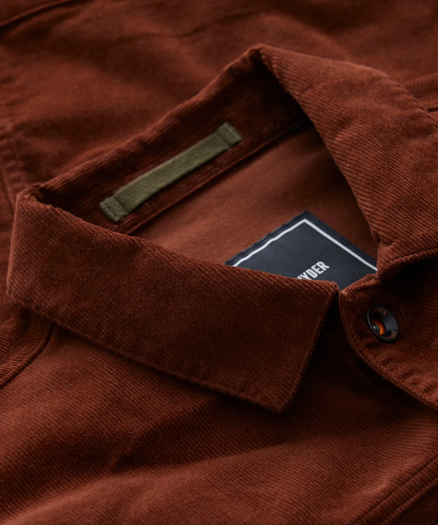 Corduroy Dylan Jacket in Rust