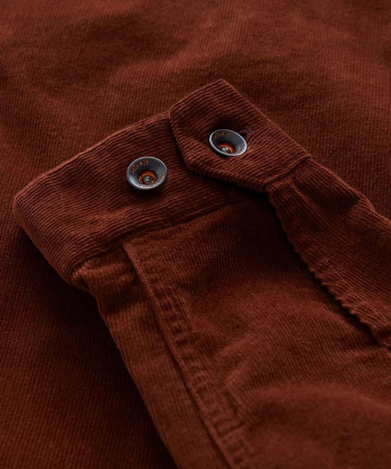 Corduroy Dylan Jacket in Rust