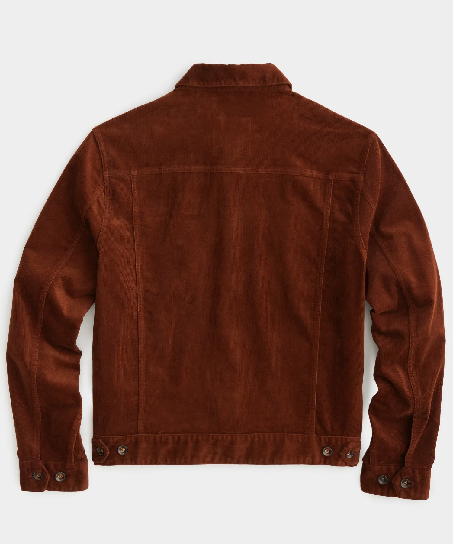 Corduroy Dylan Jacket in Rust