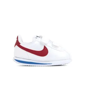 Cortez Basic SL Toddler - White/Varsity Red