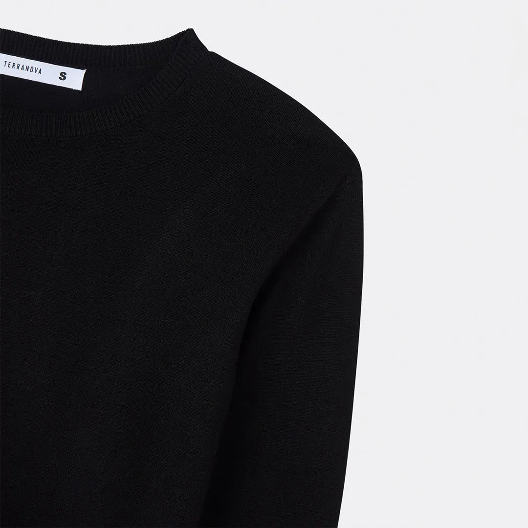 Crew Neck Long Sleeve Sweater