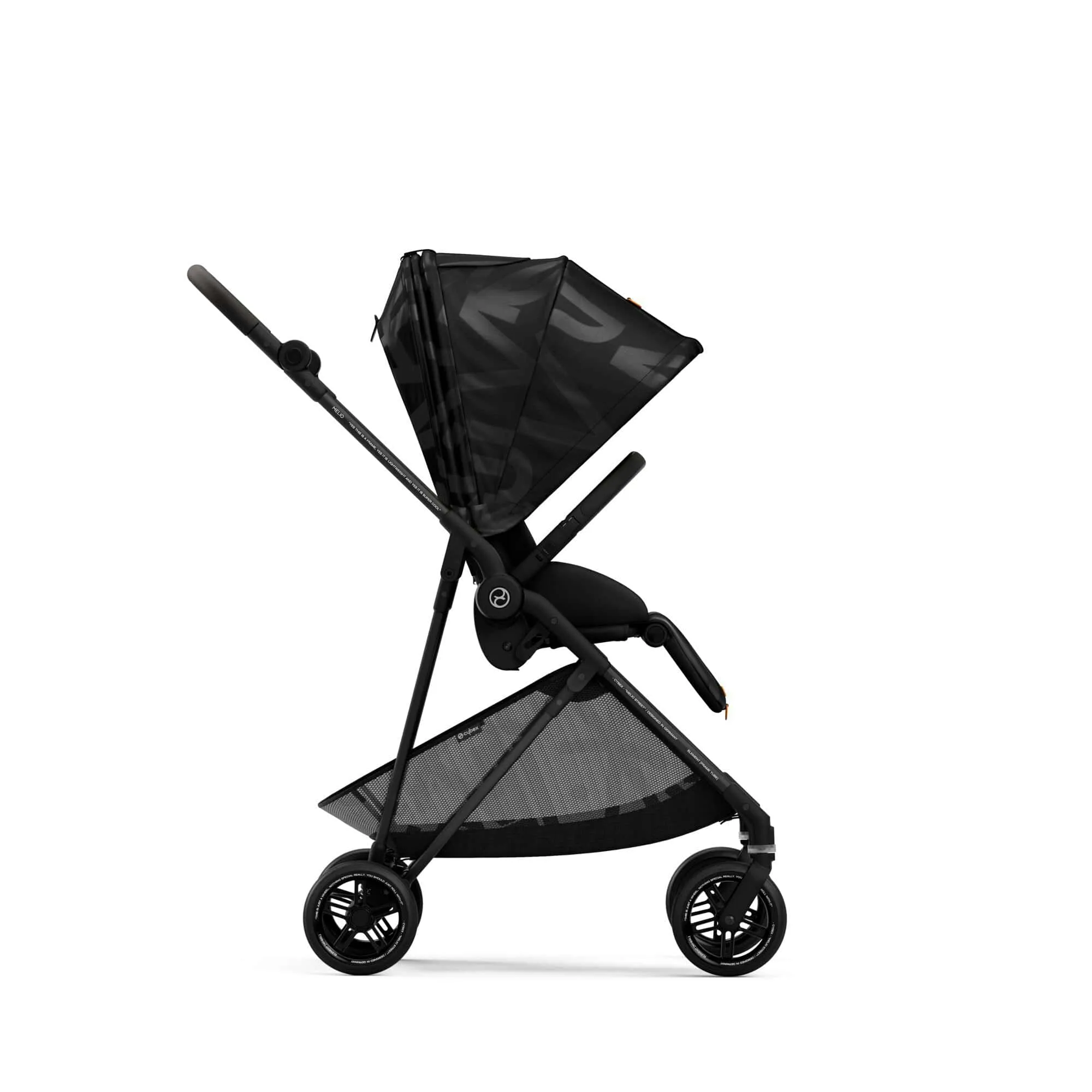 CYBEX Melio Street Stroller - Real Black