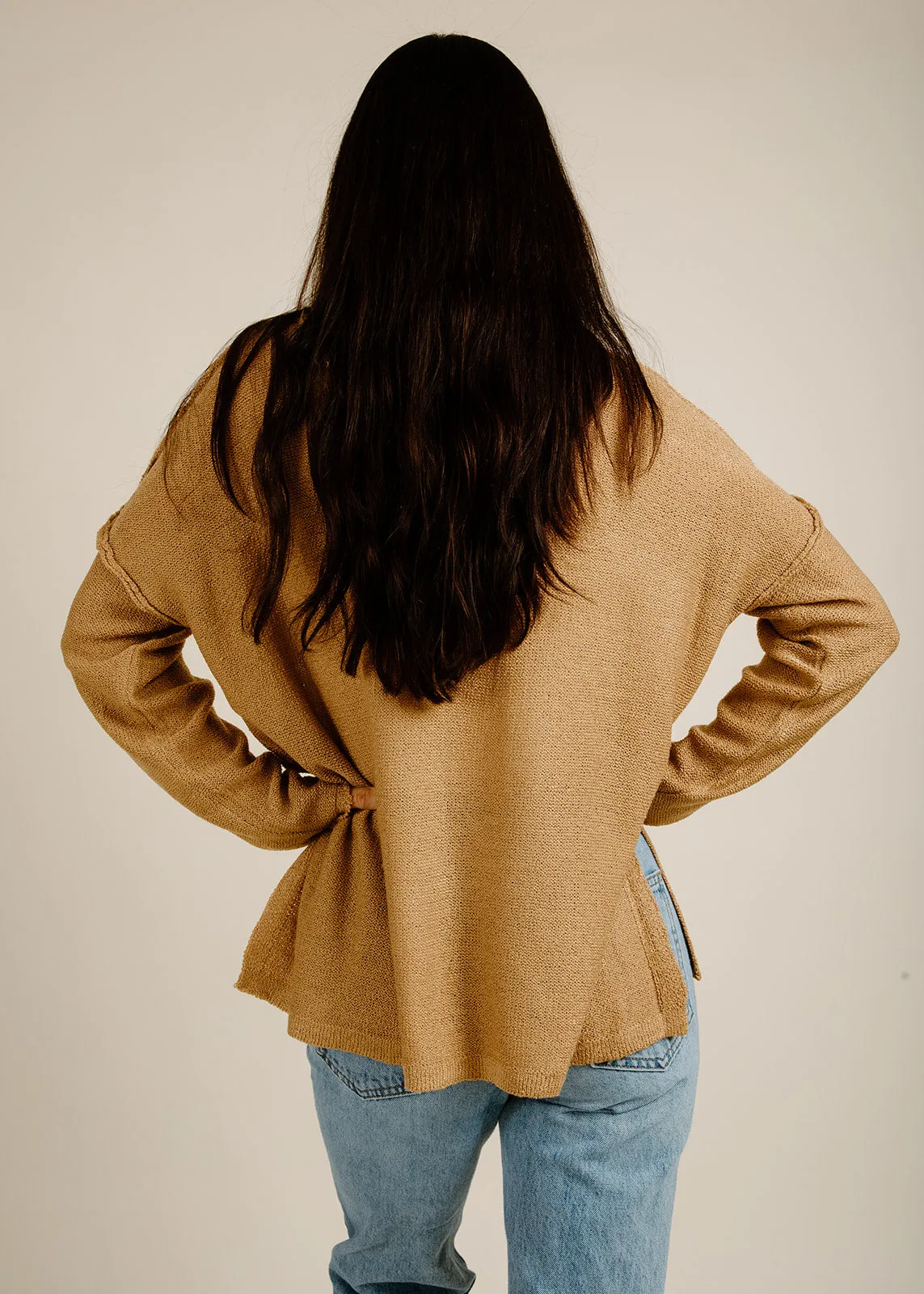 Eliza Pullover - Camel