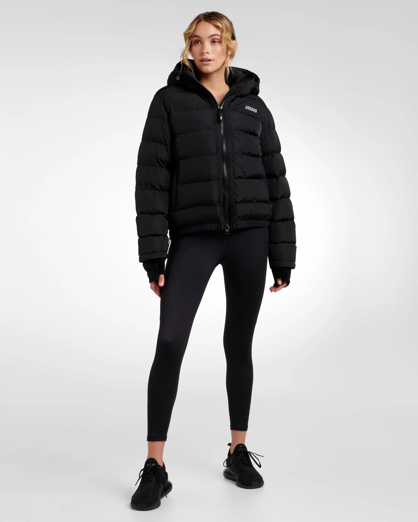 ESSENTIAL CROP WATER RESISTANT PUFFER JACKET