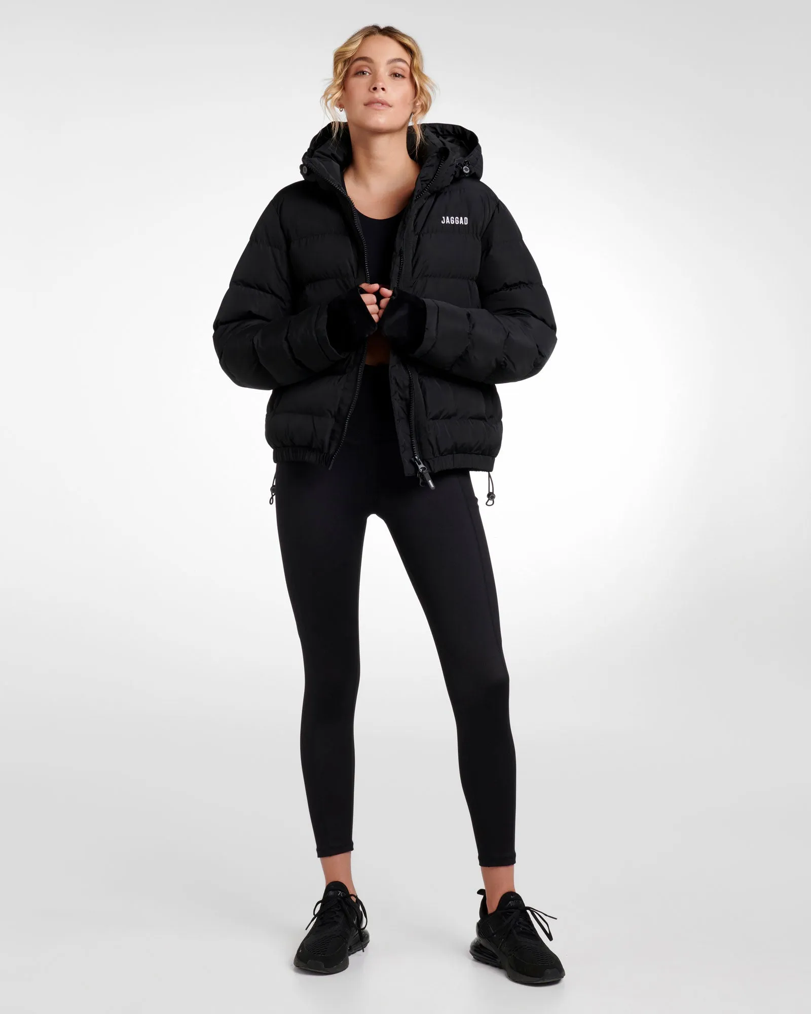 ESSENTIAL CROP WATER RESISTANT PUFFER JACKET