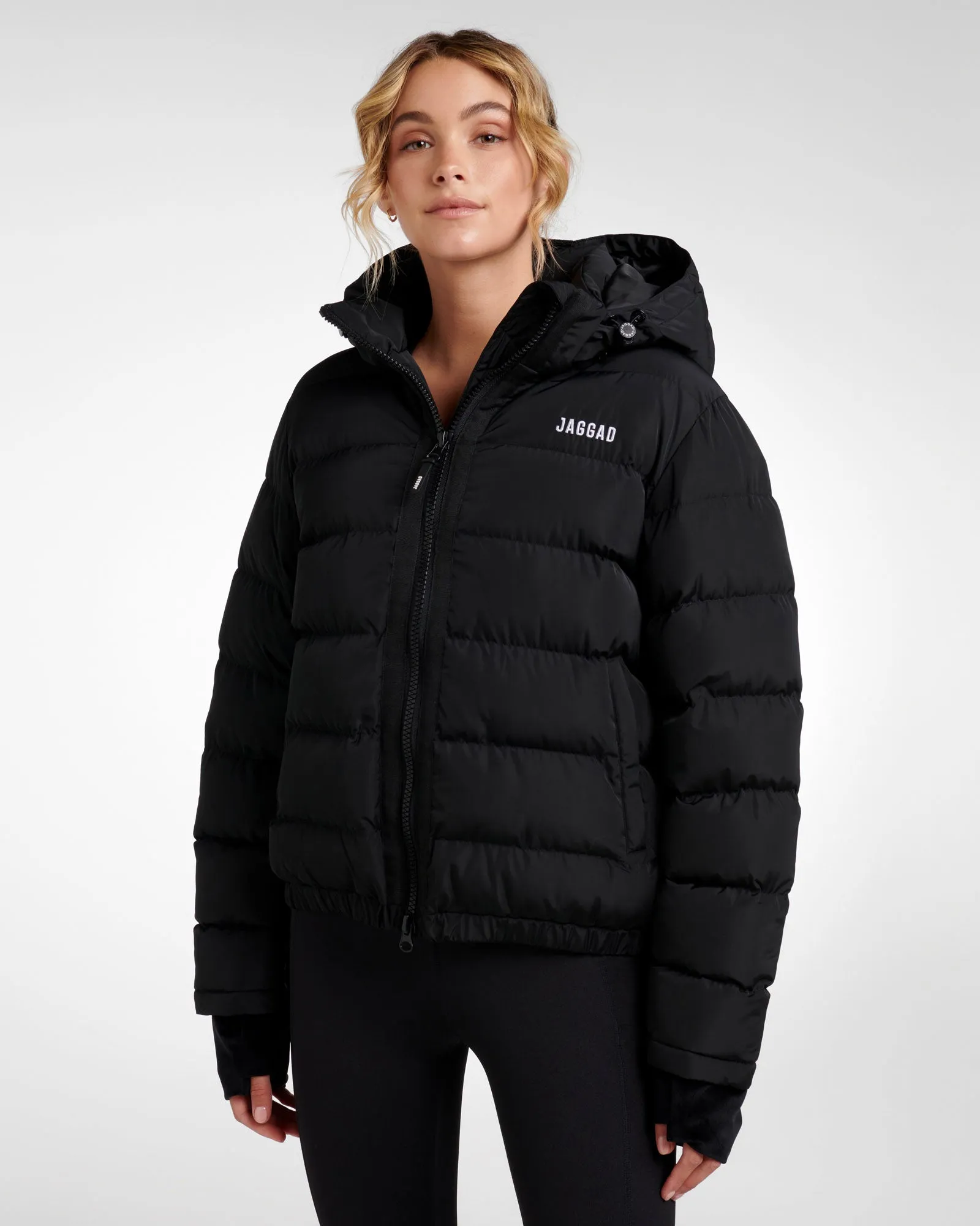 ESSENTIAL CROP WATER RESISTANT PUFFER JACKET