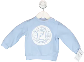 Fendi Blue Roma Italia Jumper 12-18 Months