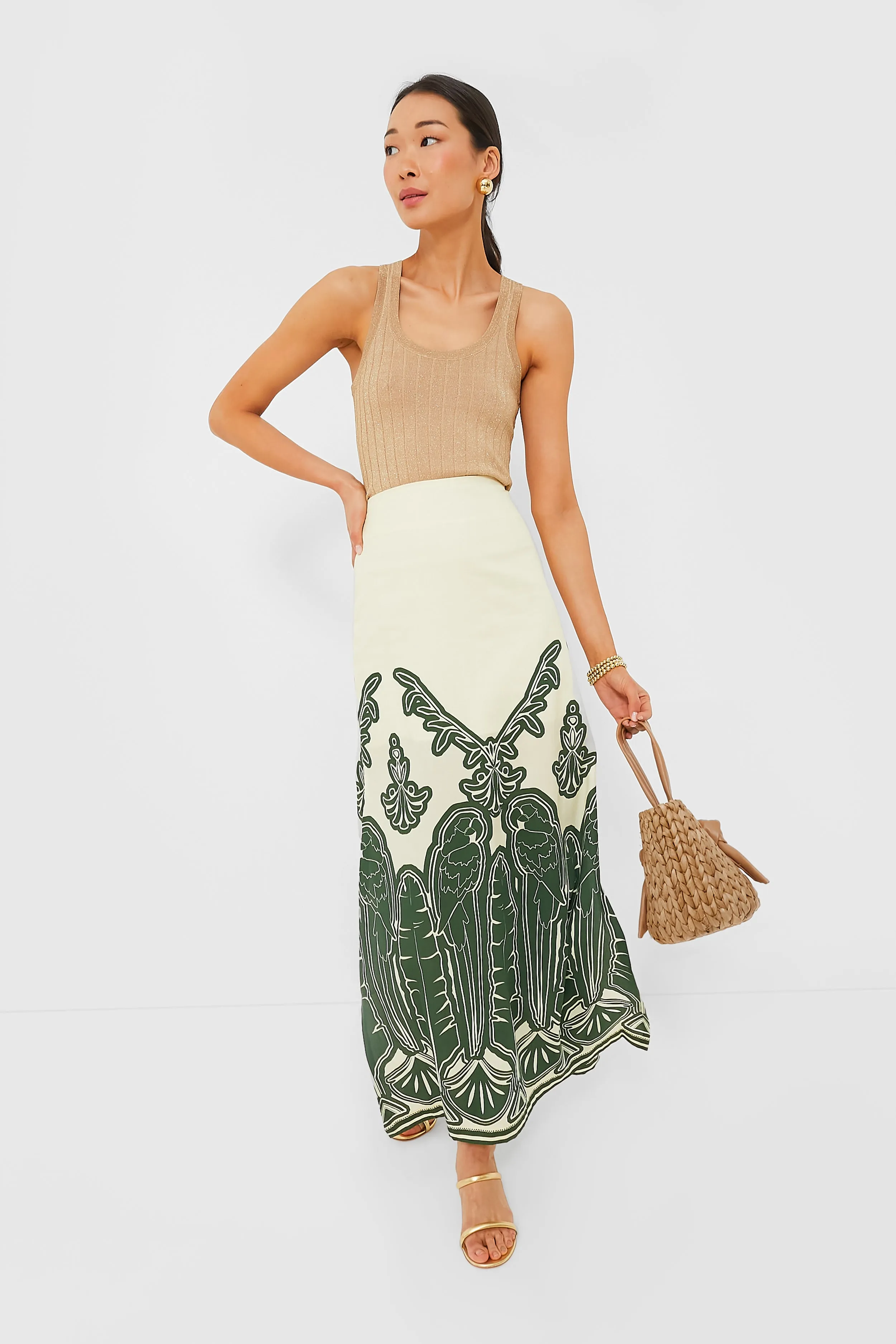 Green Margarita Skirt