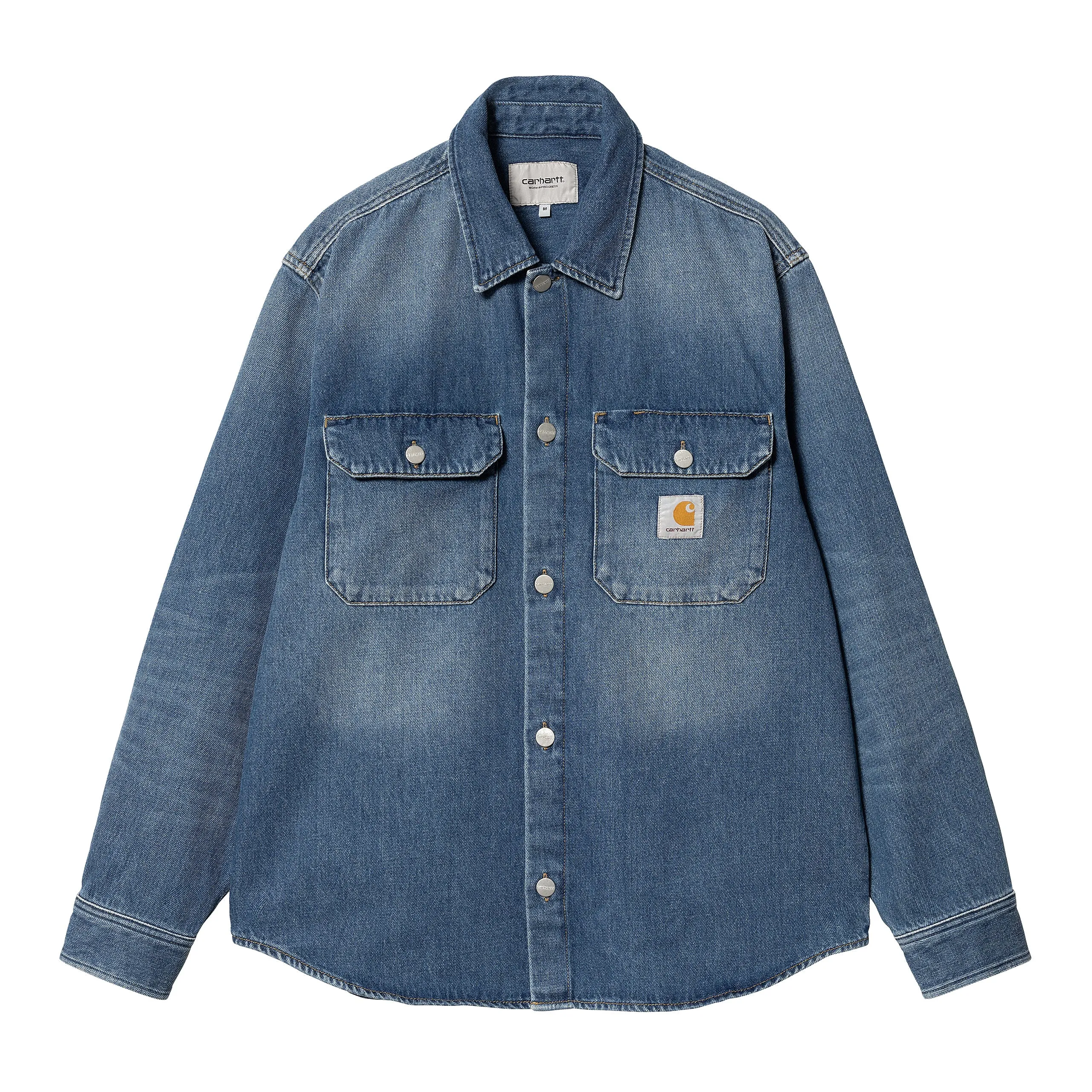 HARVEY SHIRT JAC BLUE DARK USED WASH