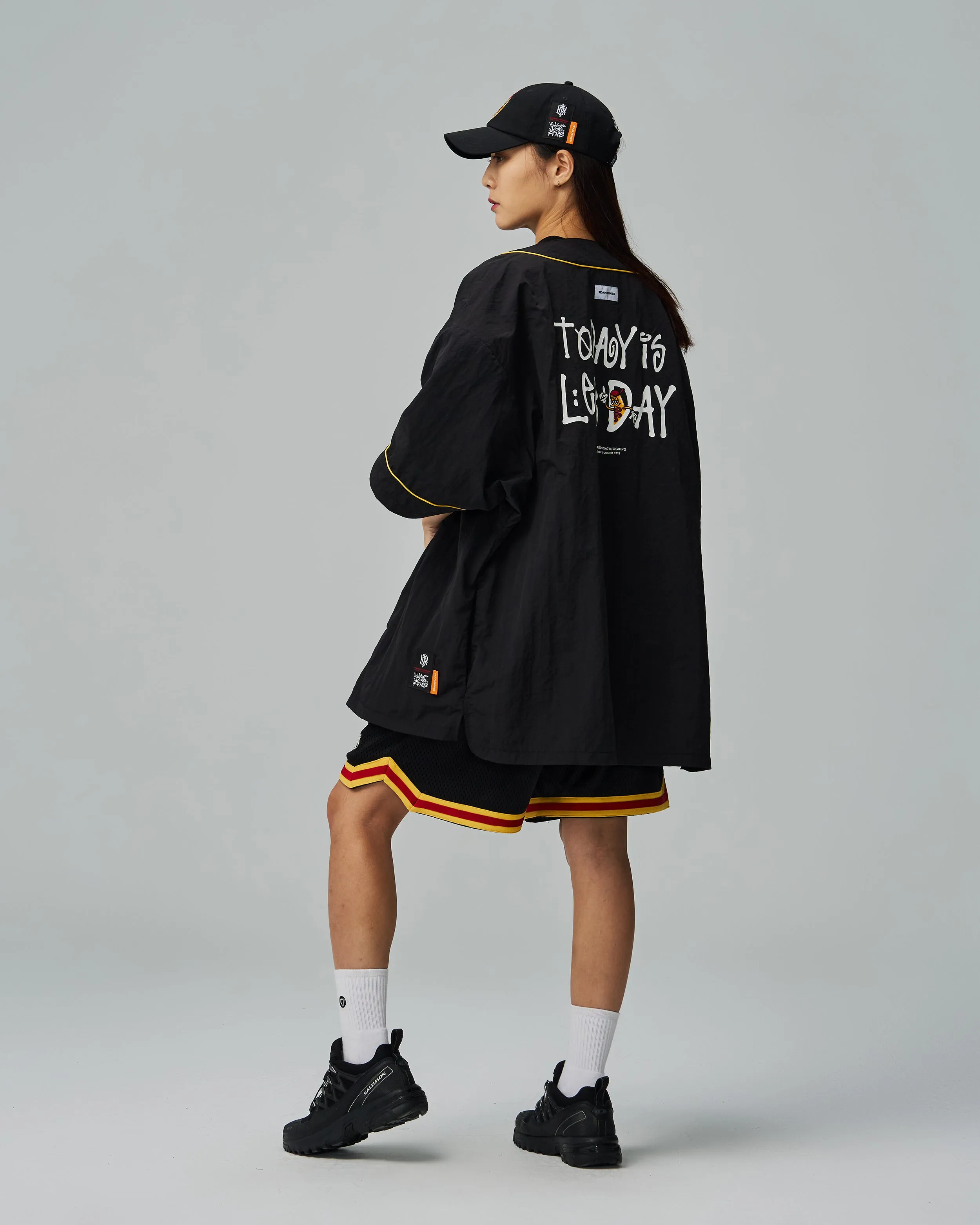 HDK Graffiti Jersey Oversized Shirt