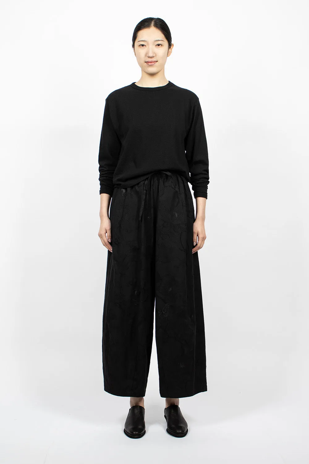 H.D.P Pant Black/Papillon Jacquard