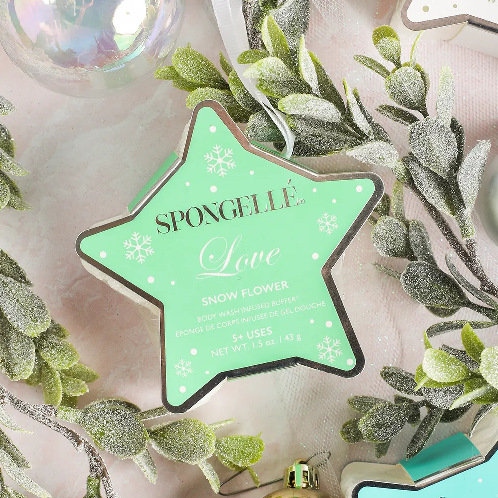 HOLIDAY STAR ORNAMENT (LOVE) - SPONGELLE