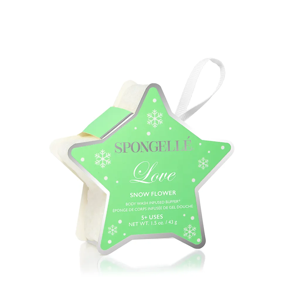 HOLIDAY STAR ORNAMENT (LOVE) - SPONGELLE