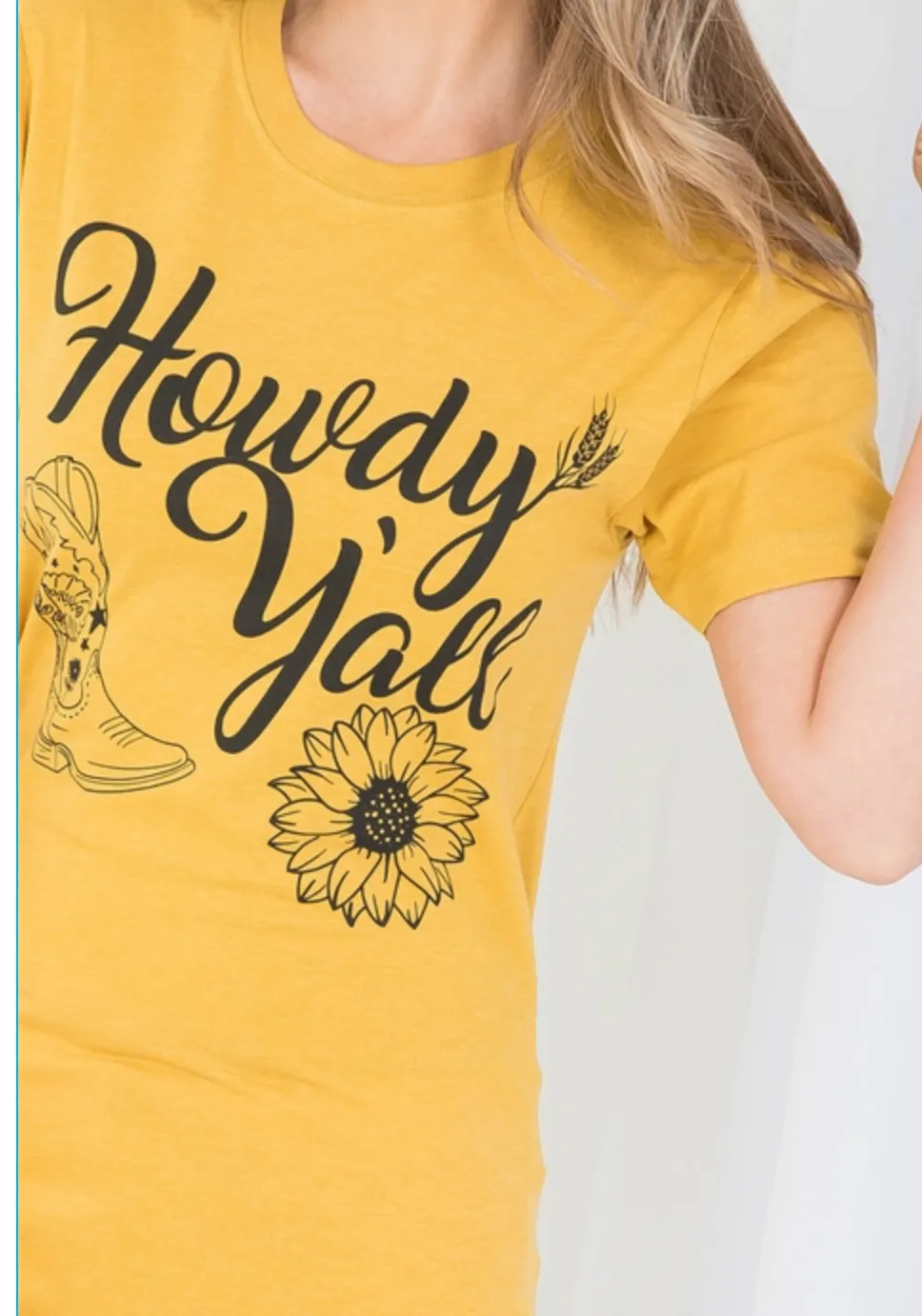 Howdy Y'all Womens Tee