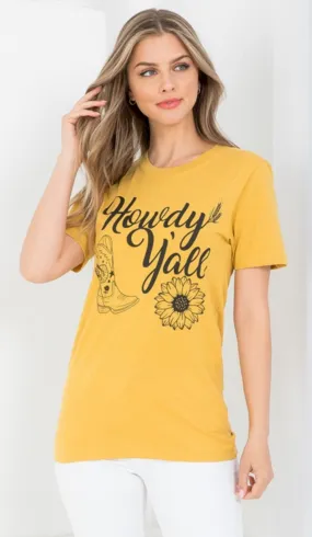 Howdy Y'all Womens Tee