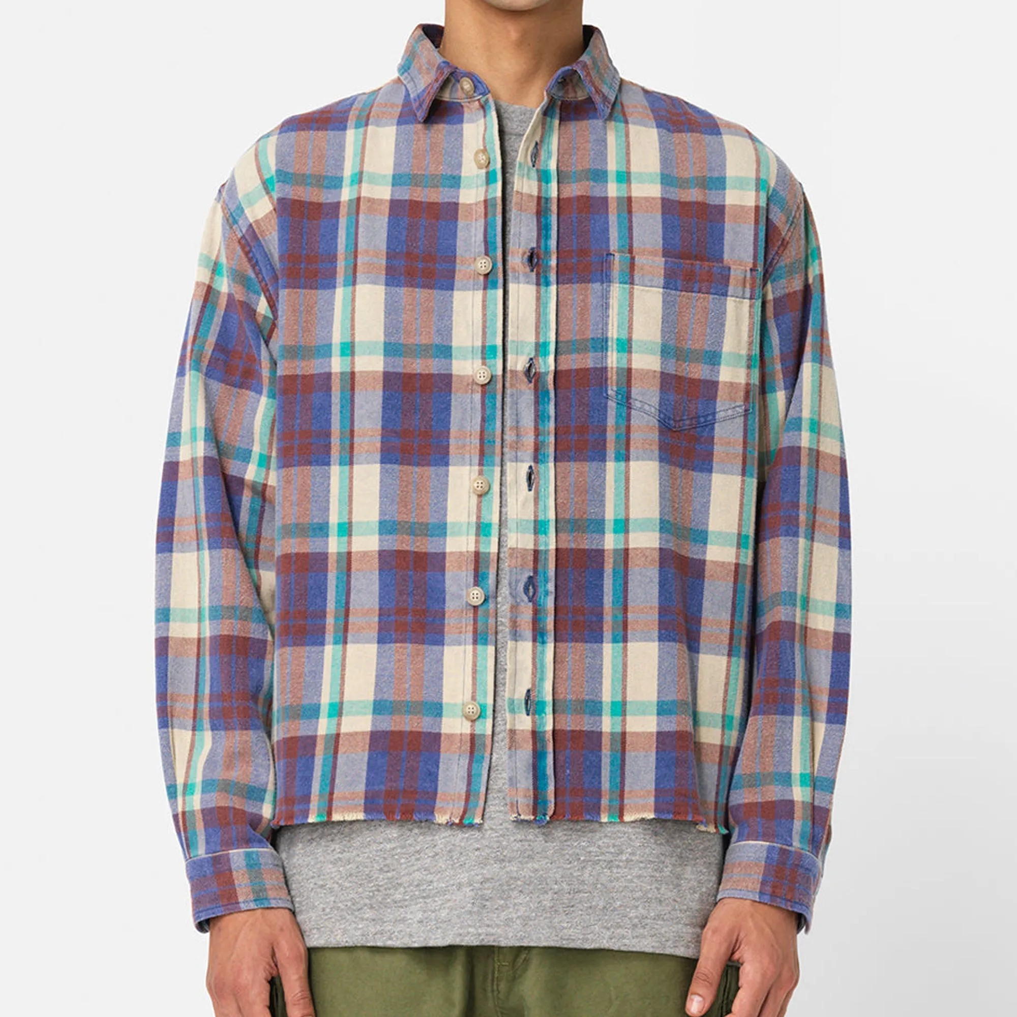 John Elliott Mens Hemi Oversized Shirt